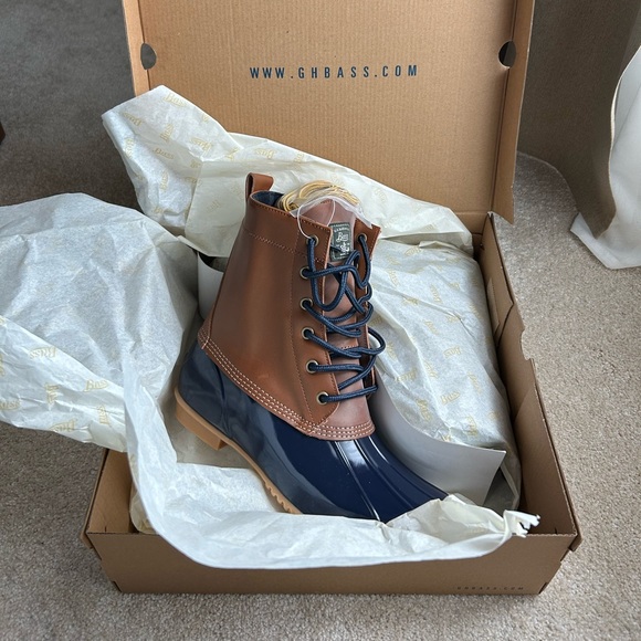 Bass Harlequin Duck boot. Size 10. New in box - Picture 1 of 2